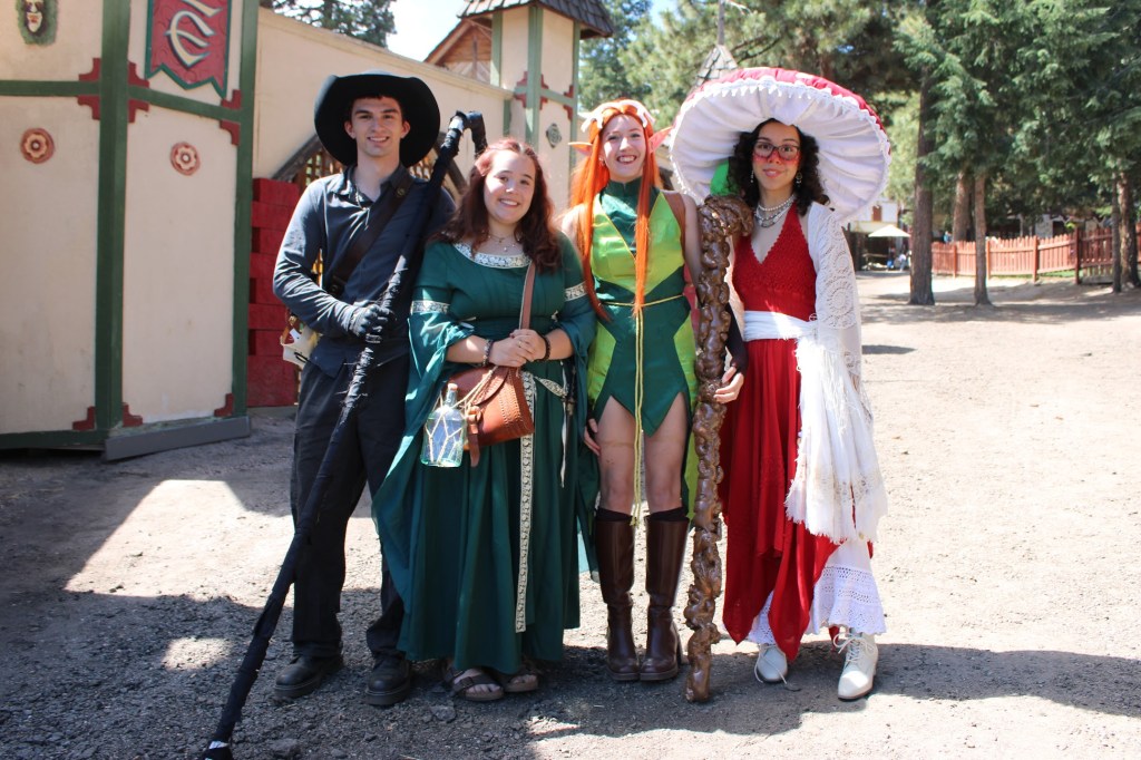 Group photo at the Ren Faire
