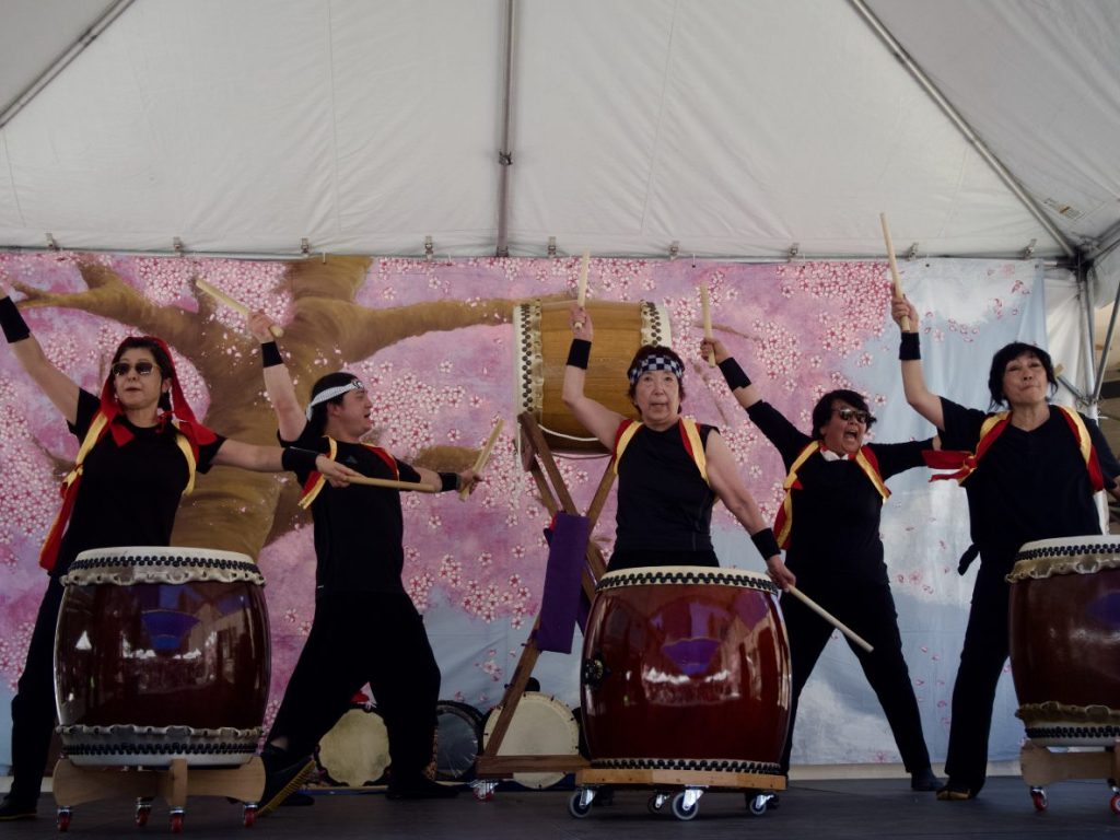 Taiko drumming