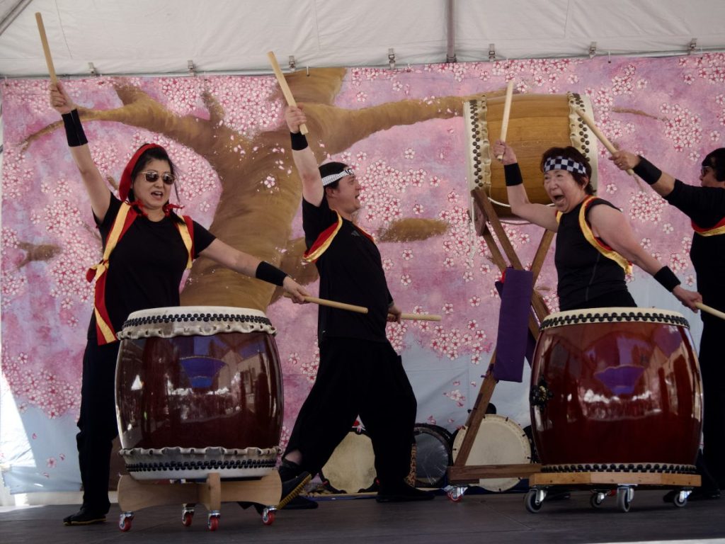 Taiko drumming
