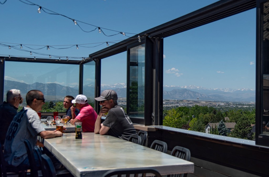 District Pour & Provision rooftop