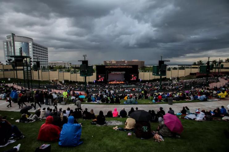outdoor music venue