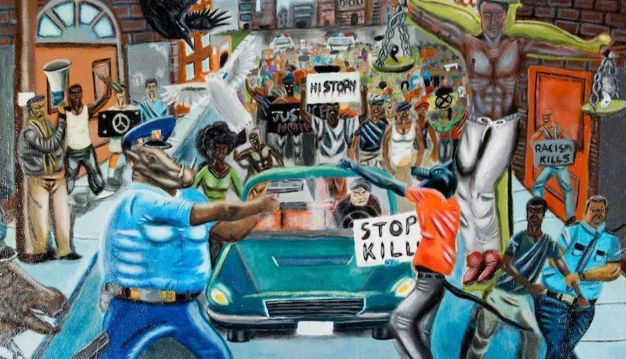 Congressman Doug Lamborn Wins Crusade Against a Student’s Cop-as-Pig Painting