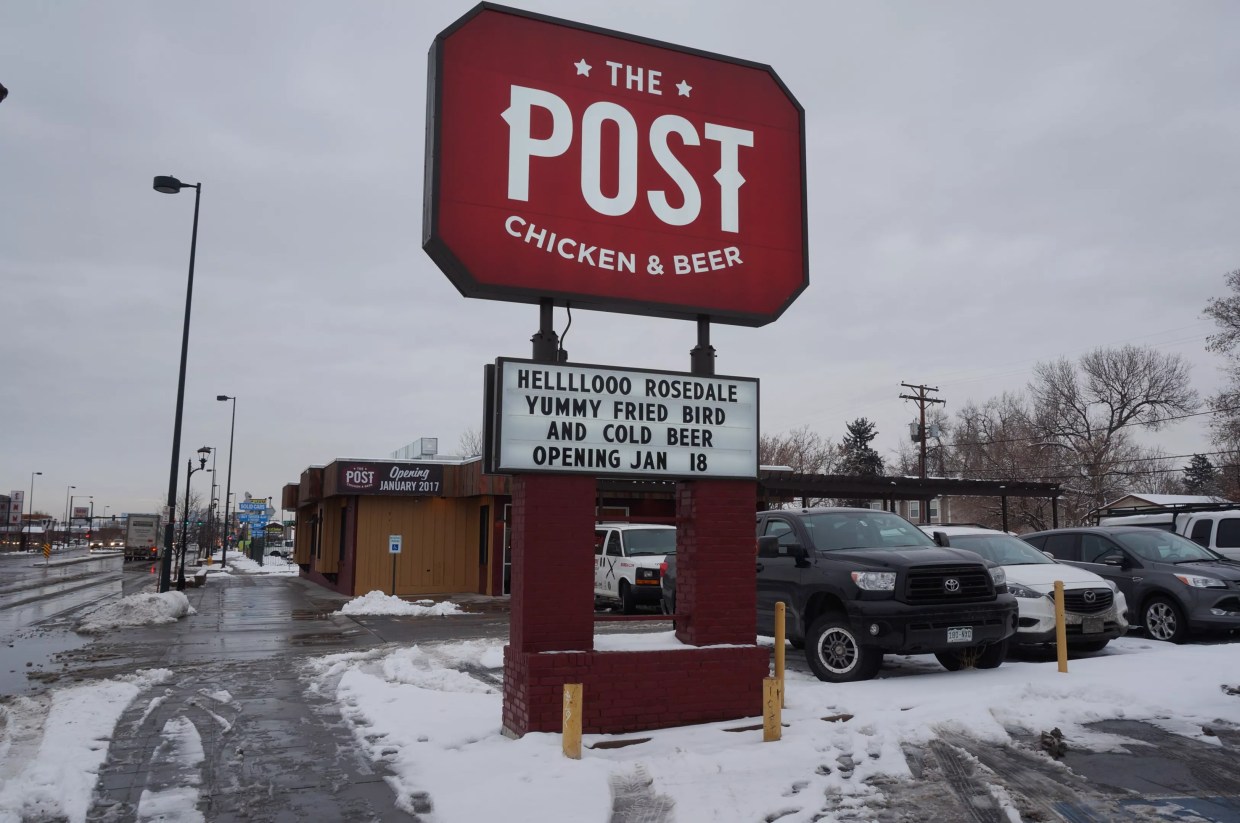 The Post Chicken & Beer Set for January 18 Opening on South Broadway