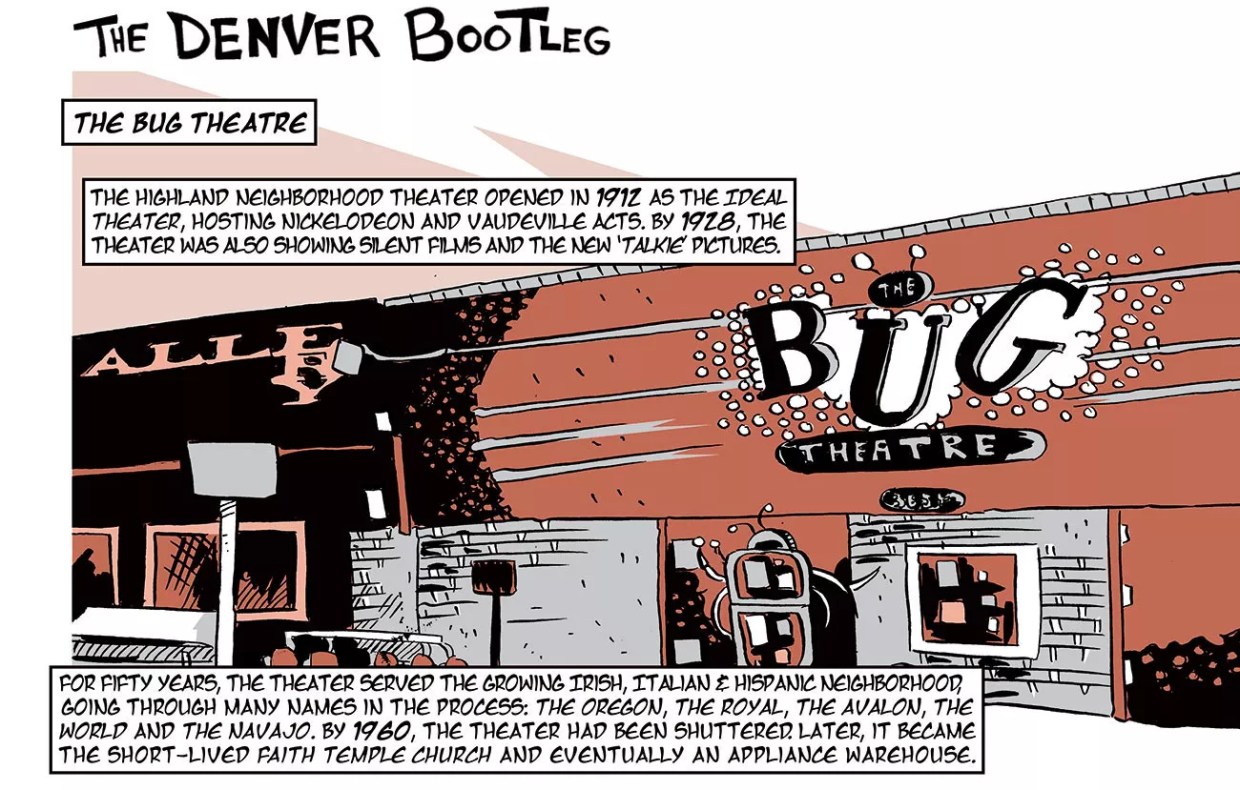 A Brief Cartoon History of Denver’s Bug Theatre