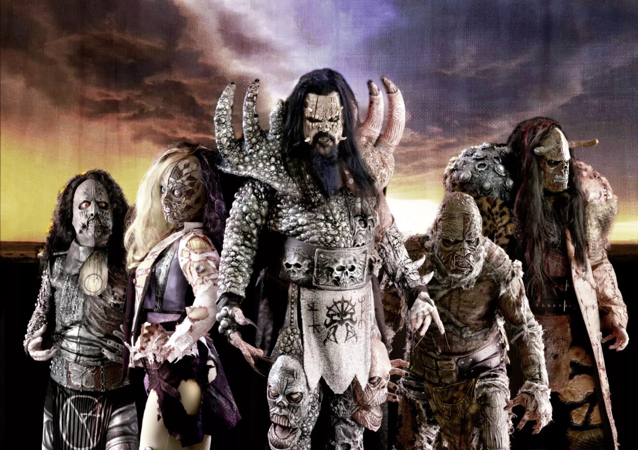 Lordi Rocks in Monster Costumes That Evoke Kiss but Are Much Scarier