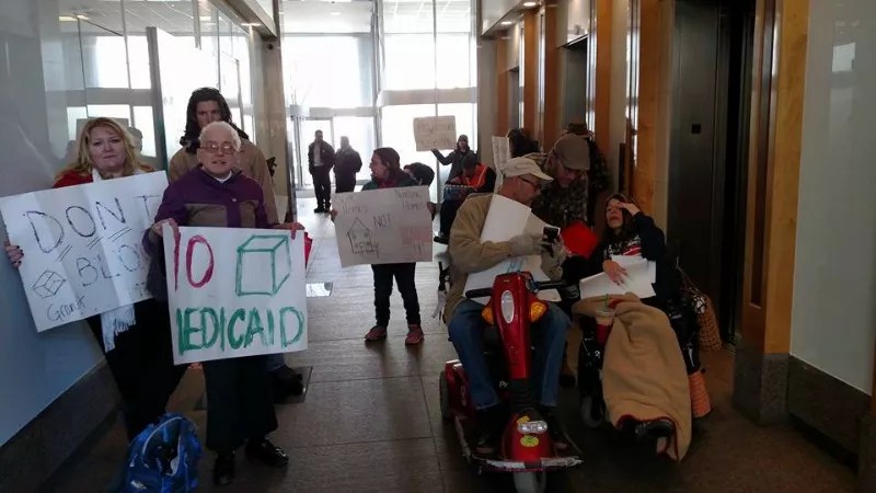 Denver Hasn’t Dropped Prosecution of Cory Gardner Disability-Rights Protesters