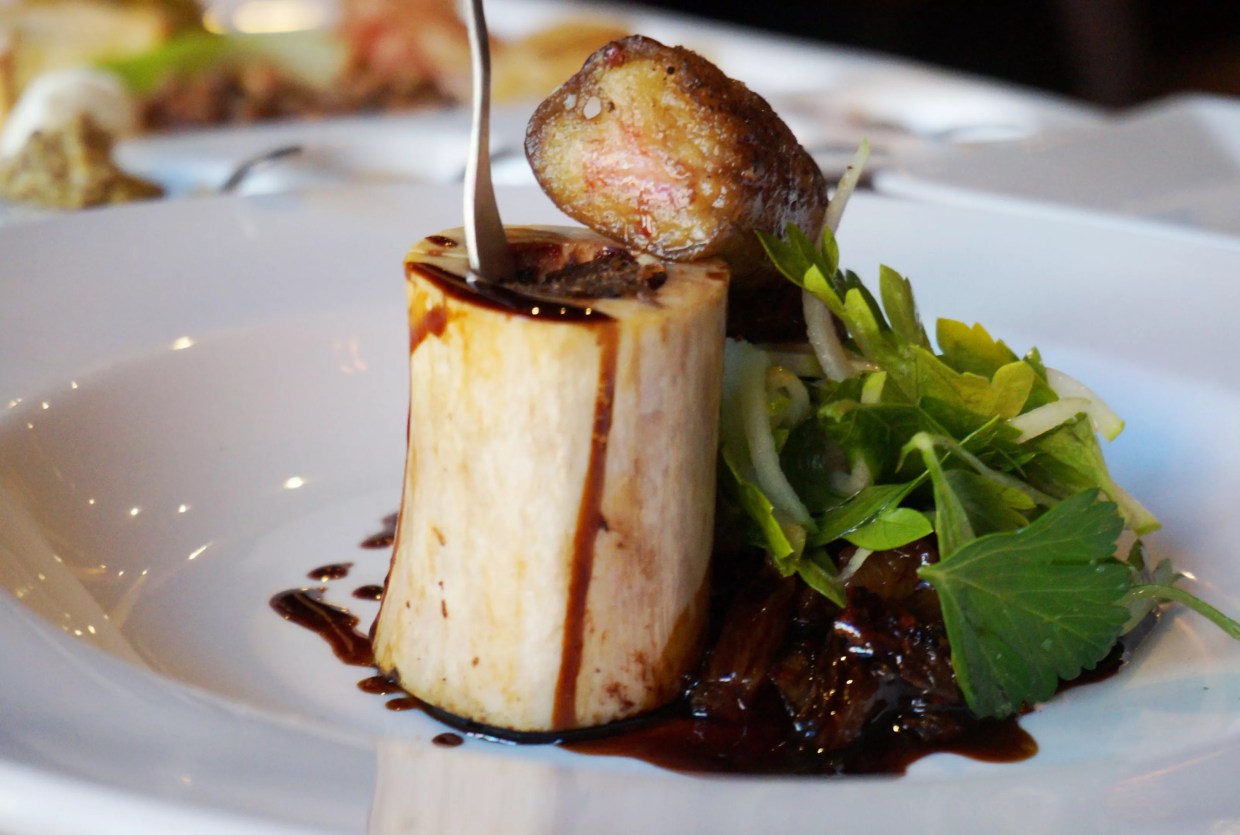 100 Favorite Dishes: Bone Marrow With Short Rib Marmalade at Vesta