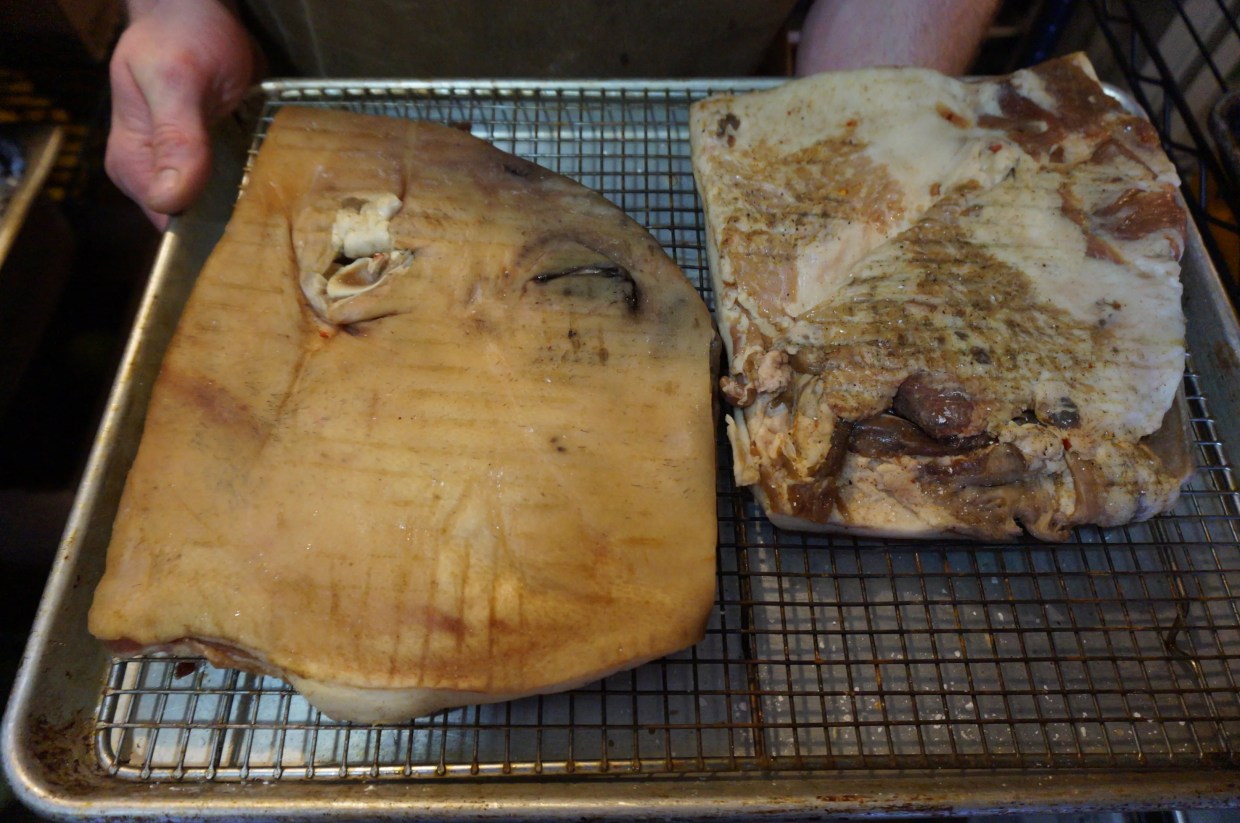 Nose-to-Tail Philosophy Leads to Unusual Creations  — Like Face Bacon