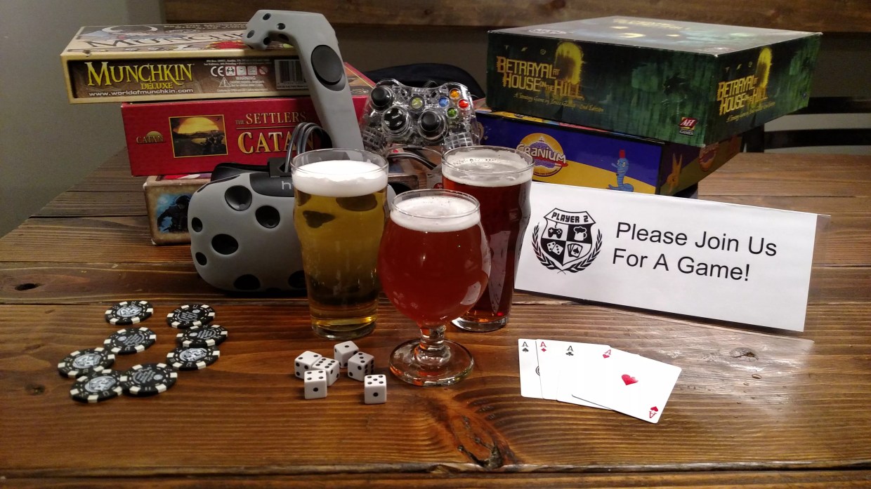 Player 2 Celebrates Video Games, Virtual Reality…and Beer