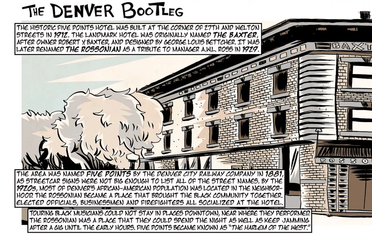 The Five Points Jazz Destination the Rossonian May Rise Again