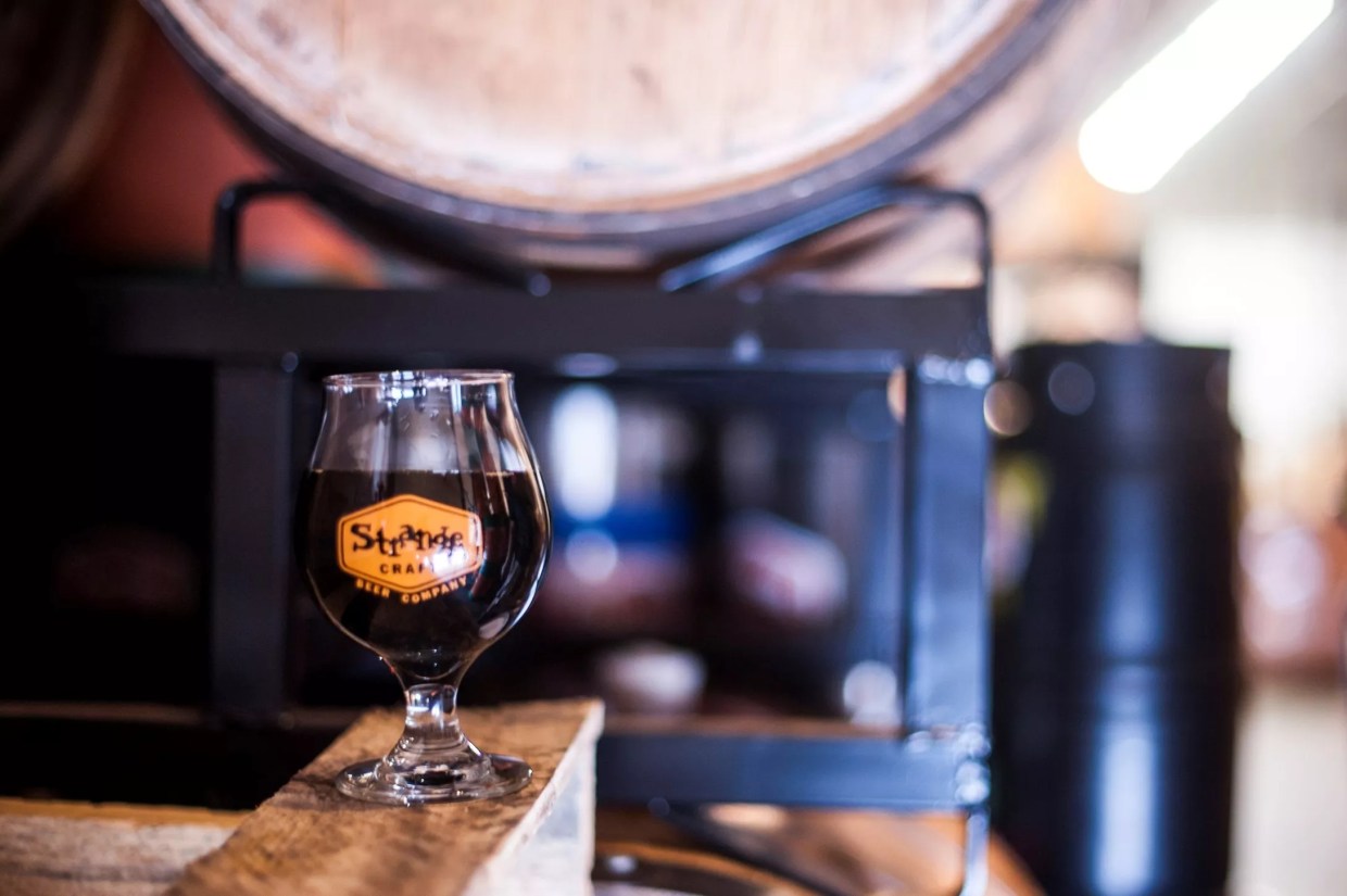 The Brown Palace and Strange Craft Toast Age and Aging With Anniversary Beer