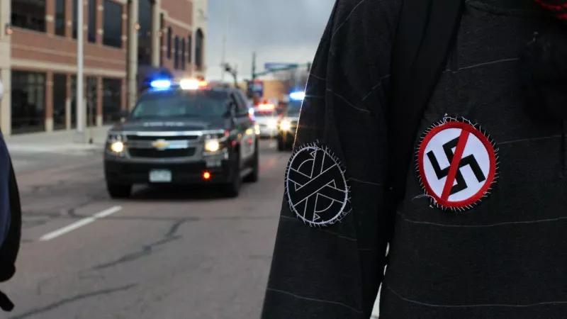 Police Infiltrate Anti-Fascist Group: “A$$hole at the Protest Was a Cop”
