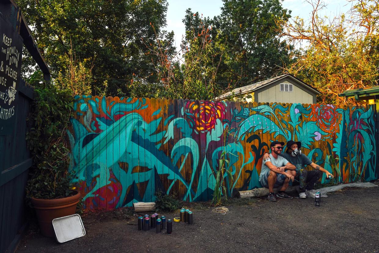 RUMTUM and Pat Milbery’s Twelve Hours of Mural Work in Fifty Seconds