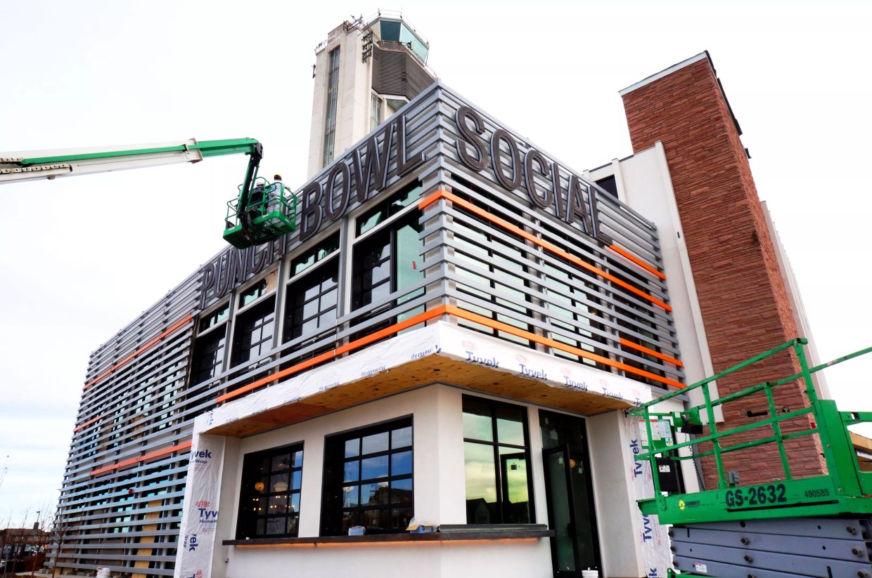 Punch Bowl Social Readies Stapleton Control Tower for Grand Opening