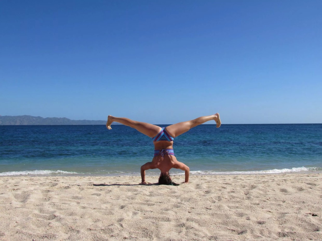 Naked Yoga Streaks Into Denver