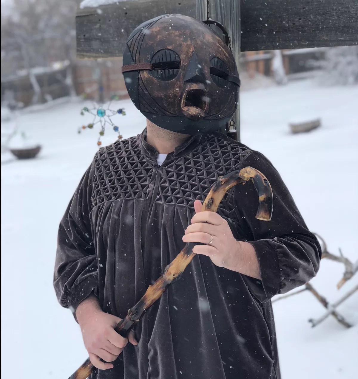 Elk Minister Channels Songs From His Great-Aunt Coleslaw