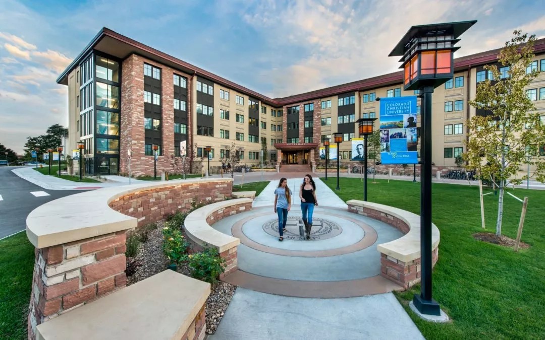 The exterior of a building