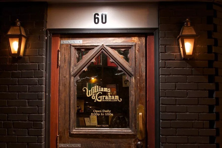 "Williams and graham" on a door