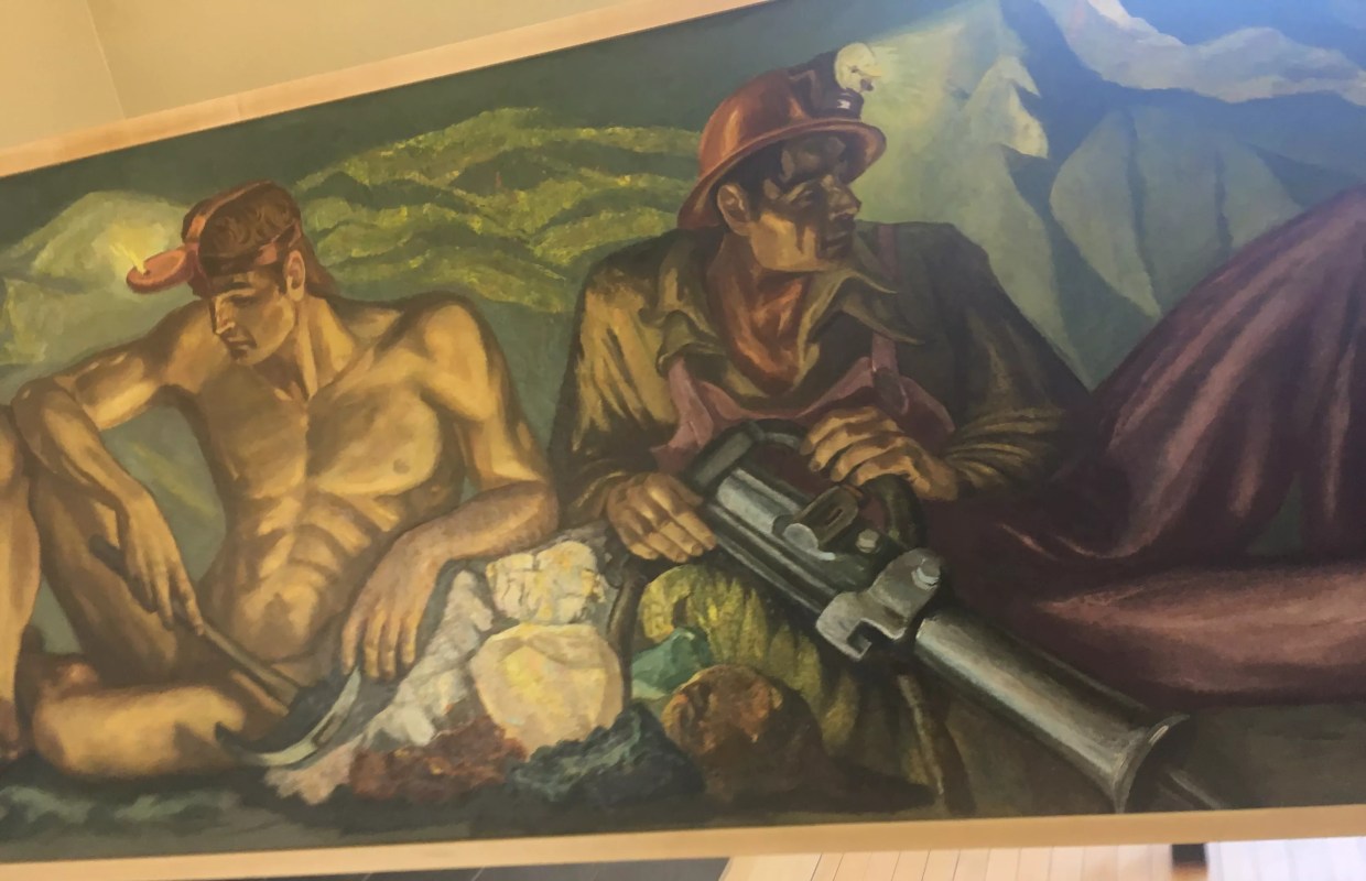 Long-Lost Irwin Hoffman Painting Dug Up at School of Mines