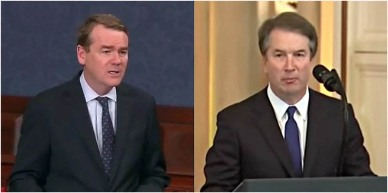 Michael Bennet Tears GOP a New One Over Kavanaugh and Ramirez