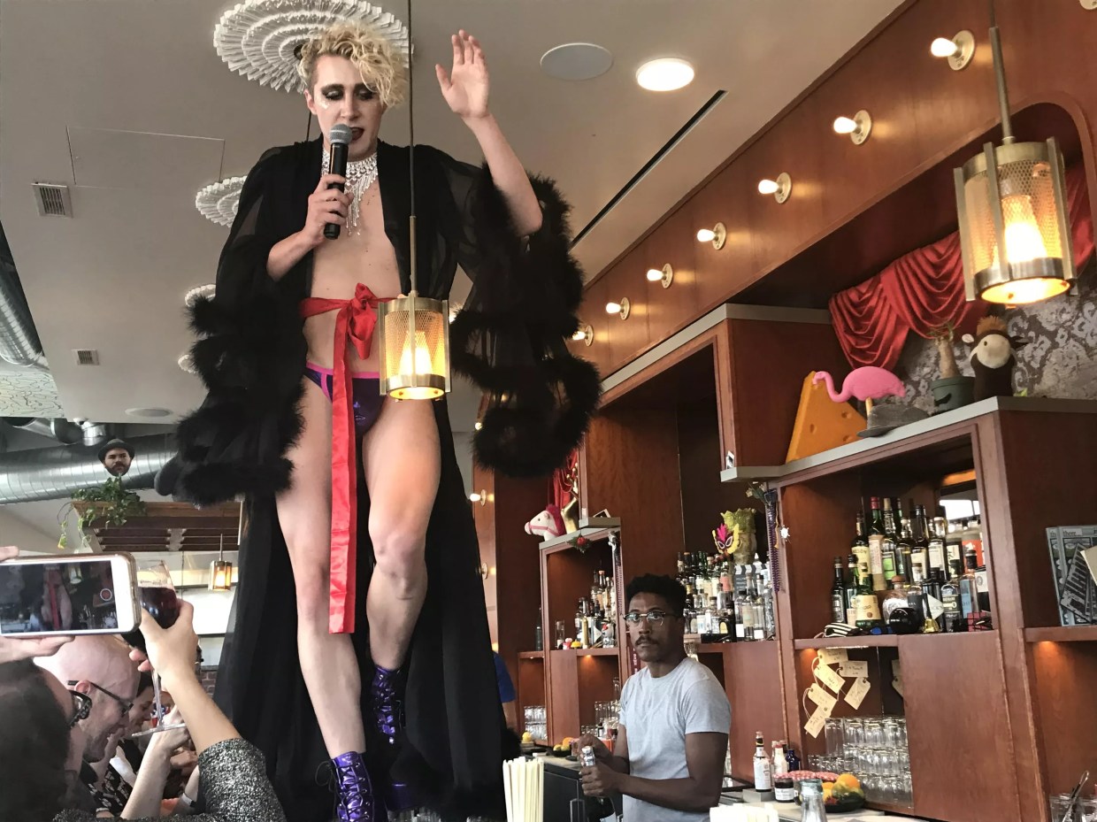 Brunch of the Week: Burlesque and Bacon at There…