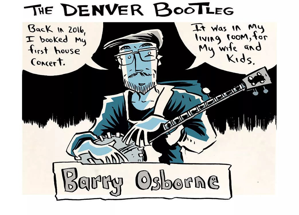 Barry Osborne’s Intimate First House Concert