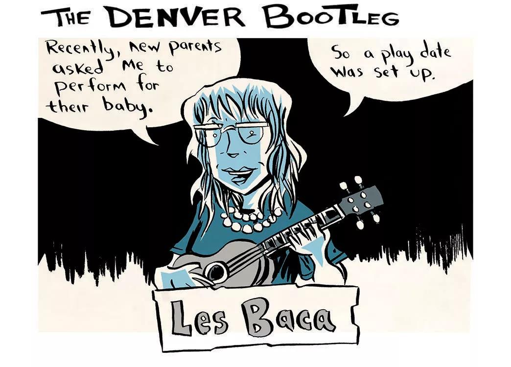 Les Baca Played Uke for a Baby