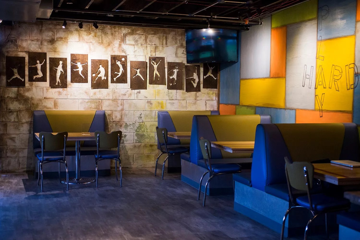 Inside Recess Beer Garden
