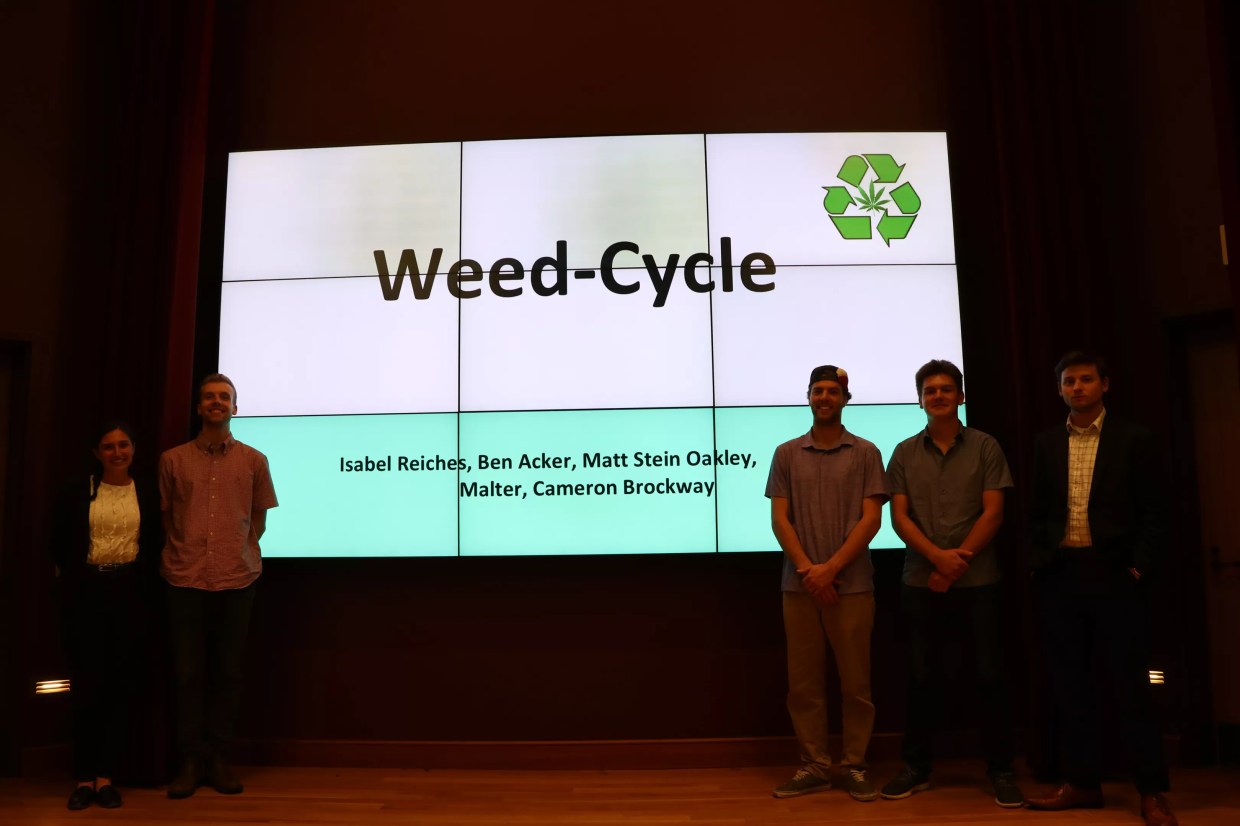 DU Students Learn How to Pitch Marijuana Businesses