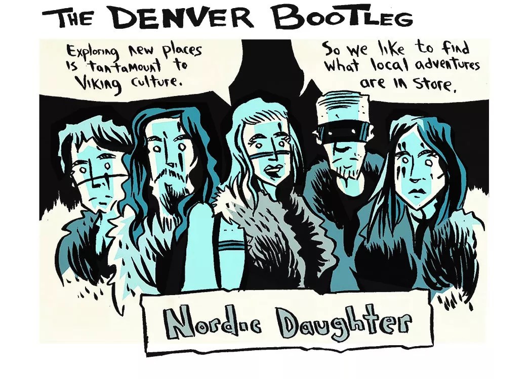 Jump Off a Cliff With Nordic Daughter