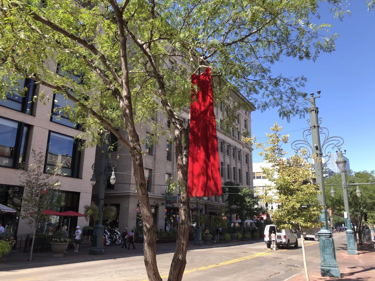 Why Indigenous Activists Are Hanging Dresses Along the 16th Street Mall