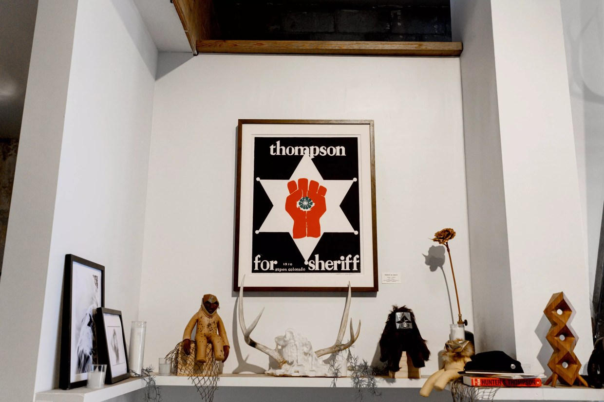 Foreign Form Shows Art From Hunter S. Thompson’s Aspen Sheriff Race