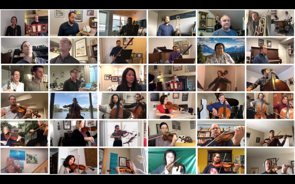 Try Not to Cry: Colorado Symphony Performs “Ode to Joy” Via Webcam