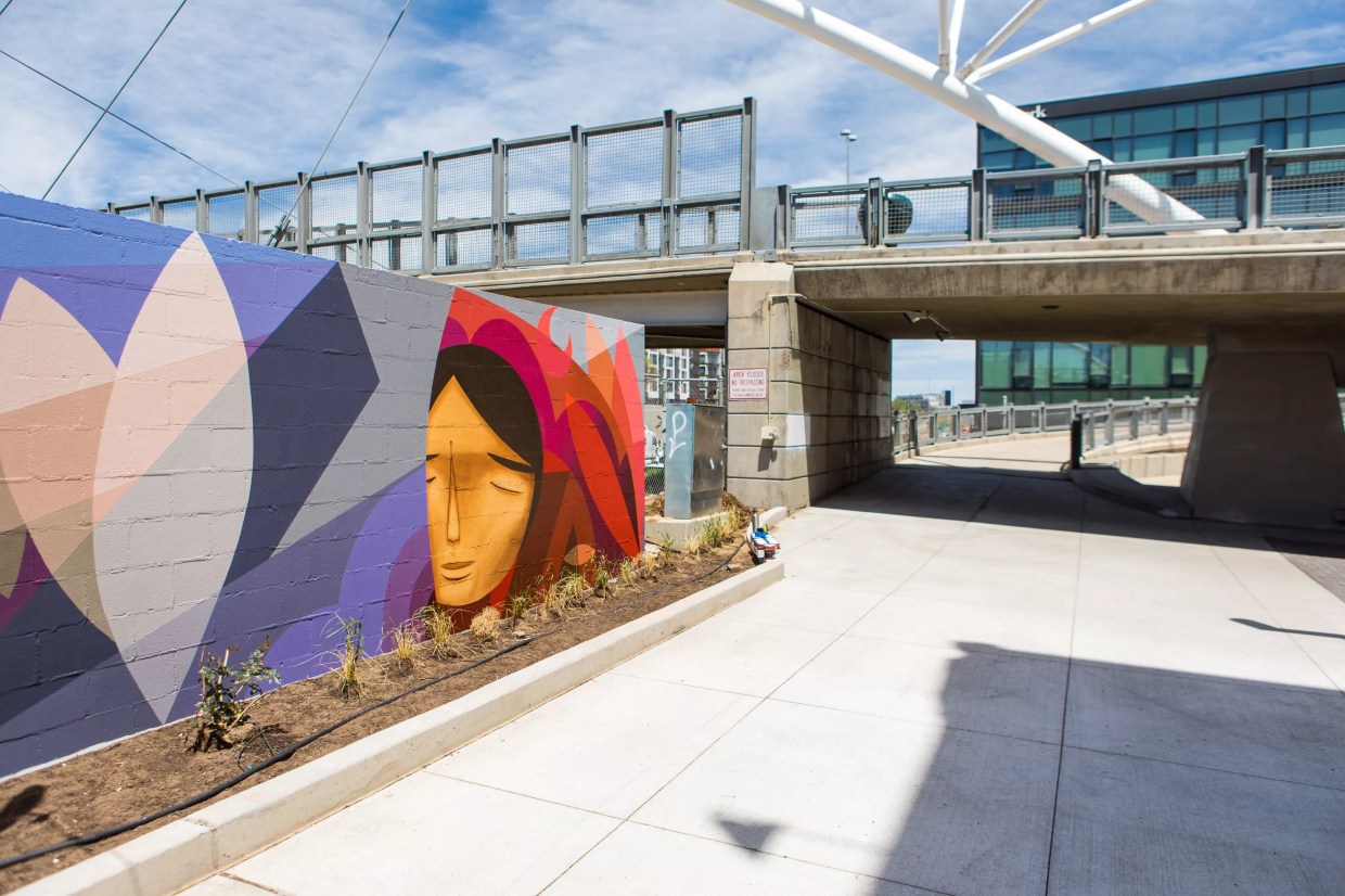 Artists Transform Platte Street Plaza With New Mural