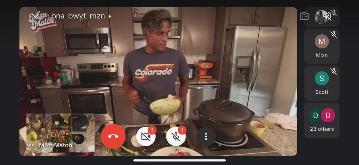 Mixn-Match Brings Chefs to Your Home  — Both Live and Virtually