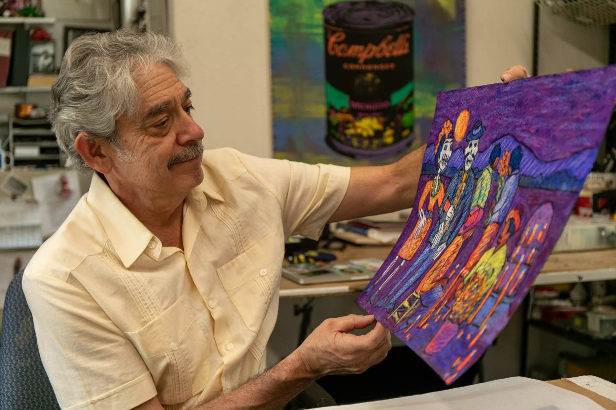 Tony Ortega’s Día de los Muertos Art Now Featured on Weed Edibles