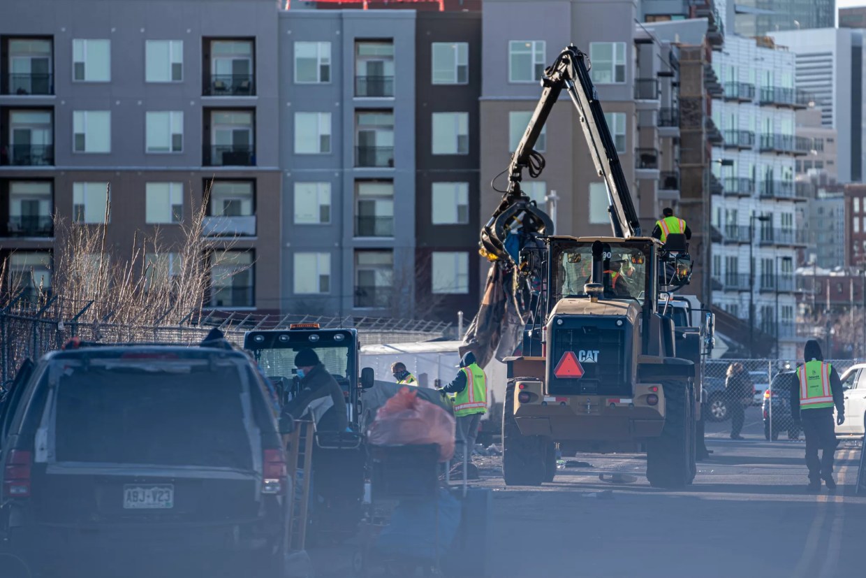 Hancock, Polis Try to Avoid Testifying in Homeless-Sweeps Lawsuit