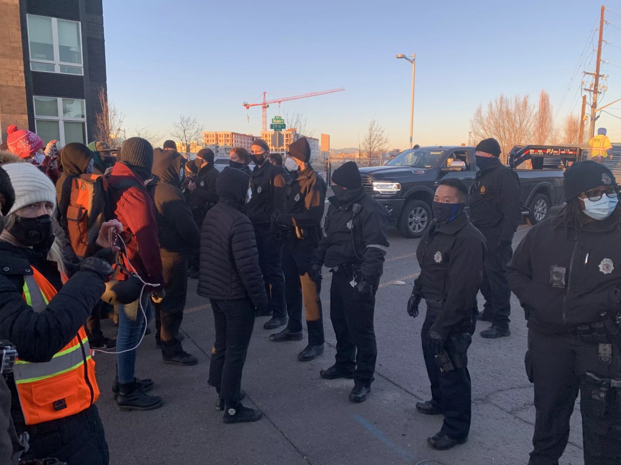 Denver Begins Sweep of Large Homeless Encampment in RiNo