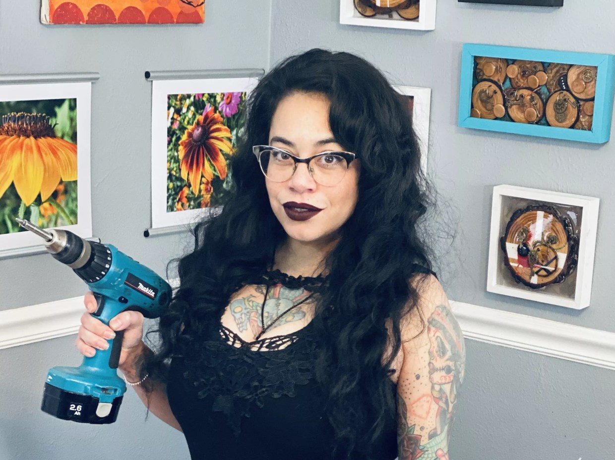 Denise “The Vamp DeVille” Zubizarreta’s Art Rises From the Ashes