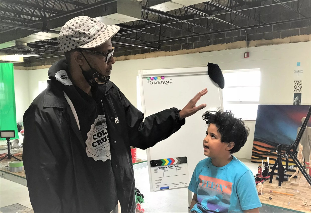 Dad and Son Create Stop-Motion Samurai Film About Black Fatherhood