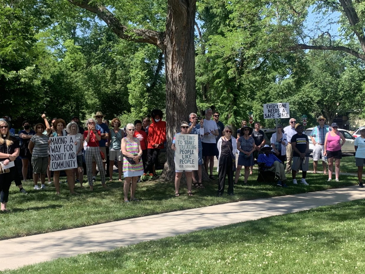 Faith Leaders Rally in Support of Park Hill Safe-Camping Site