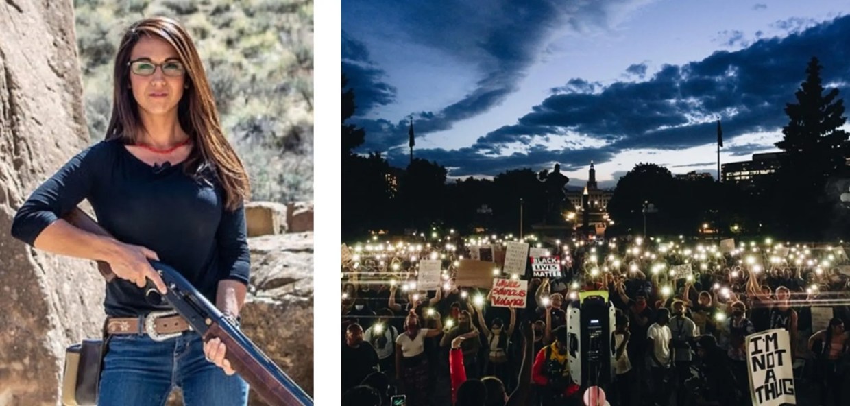 Lauren Boebert v. BLM and Antifa at Western Conservative Summit