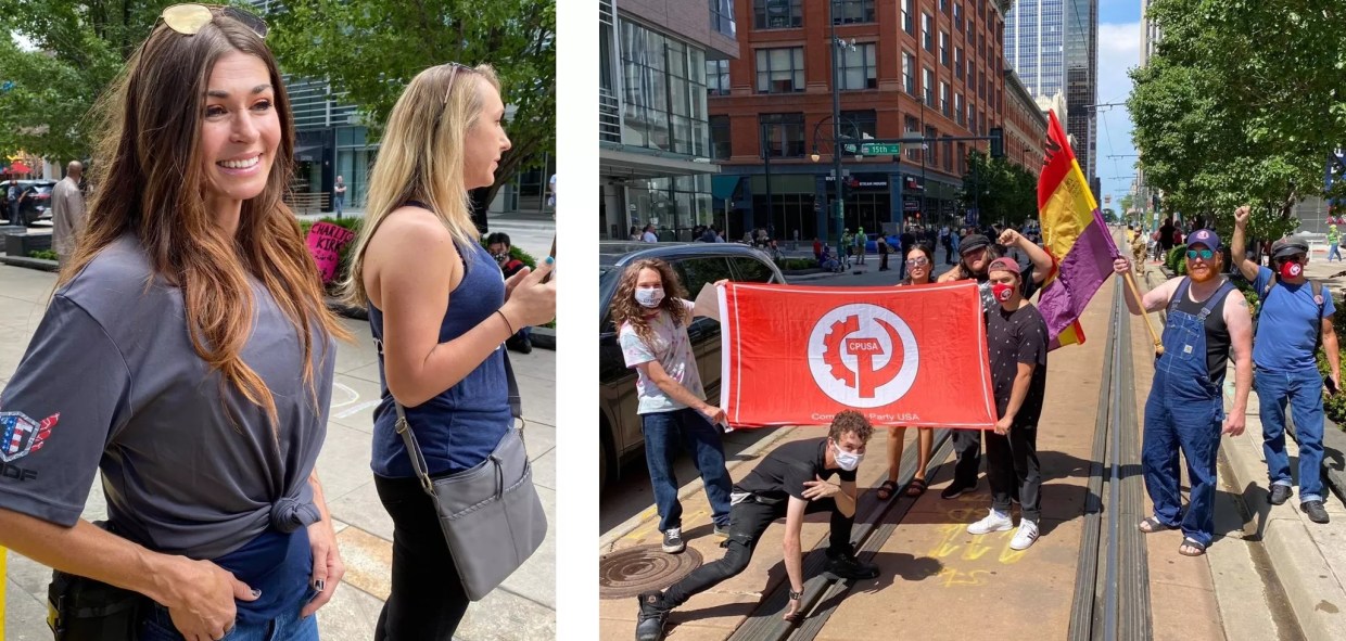 BLM-Antifa v. Western Conservative Summit: Radically Different Takes