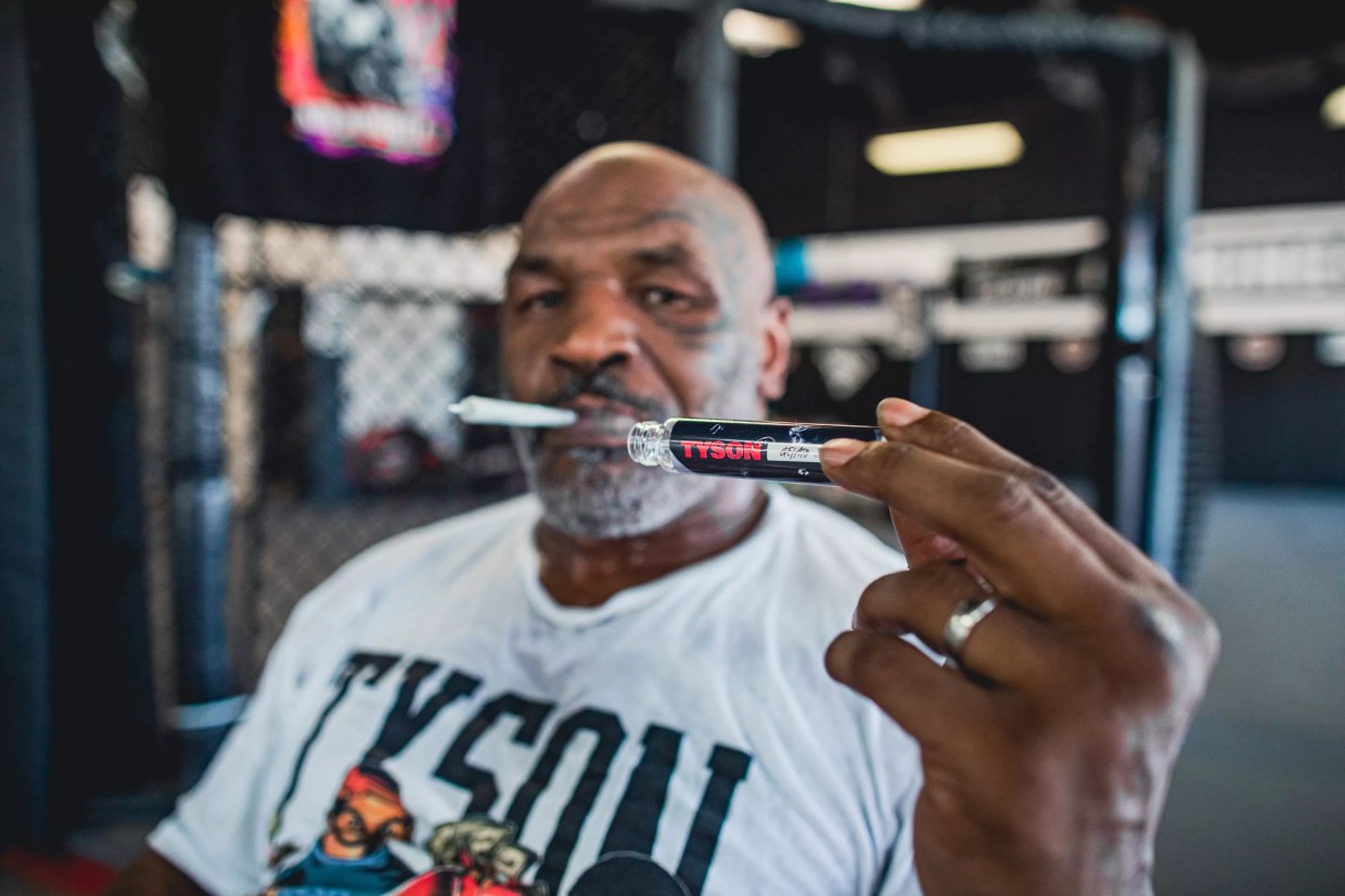 Mike Tyson Reenters the Cannabis Industry With Tyson 2.0