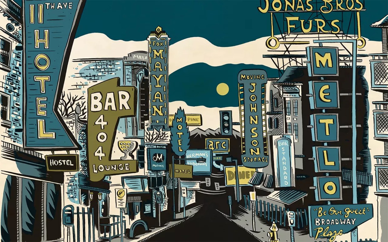 On Broadway: A Cartoonist Takes a New Look at Denver’s Oldest Street