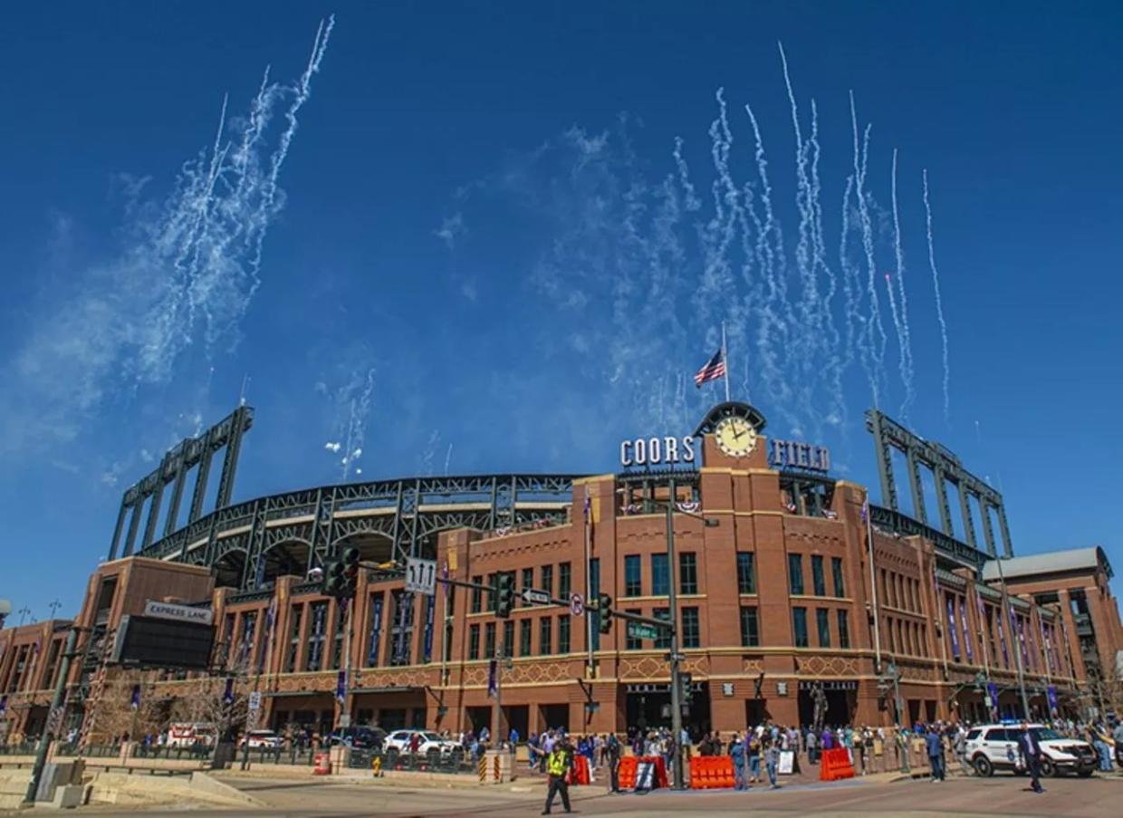 Coor Field in downtown Denver, home of the Colorado Rockies