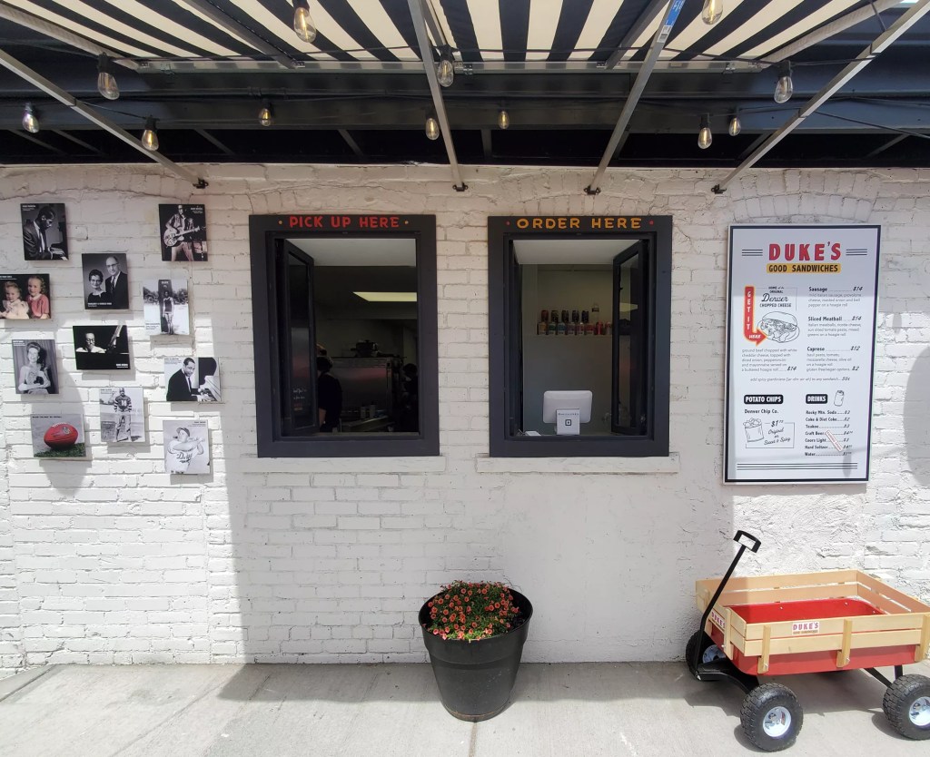 sandwich shop ordering window