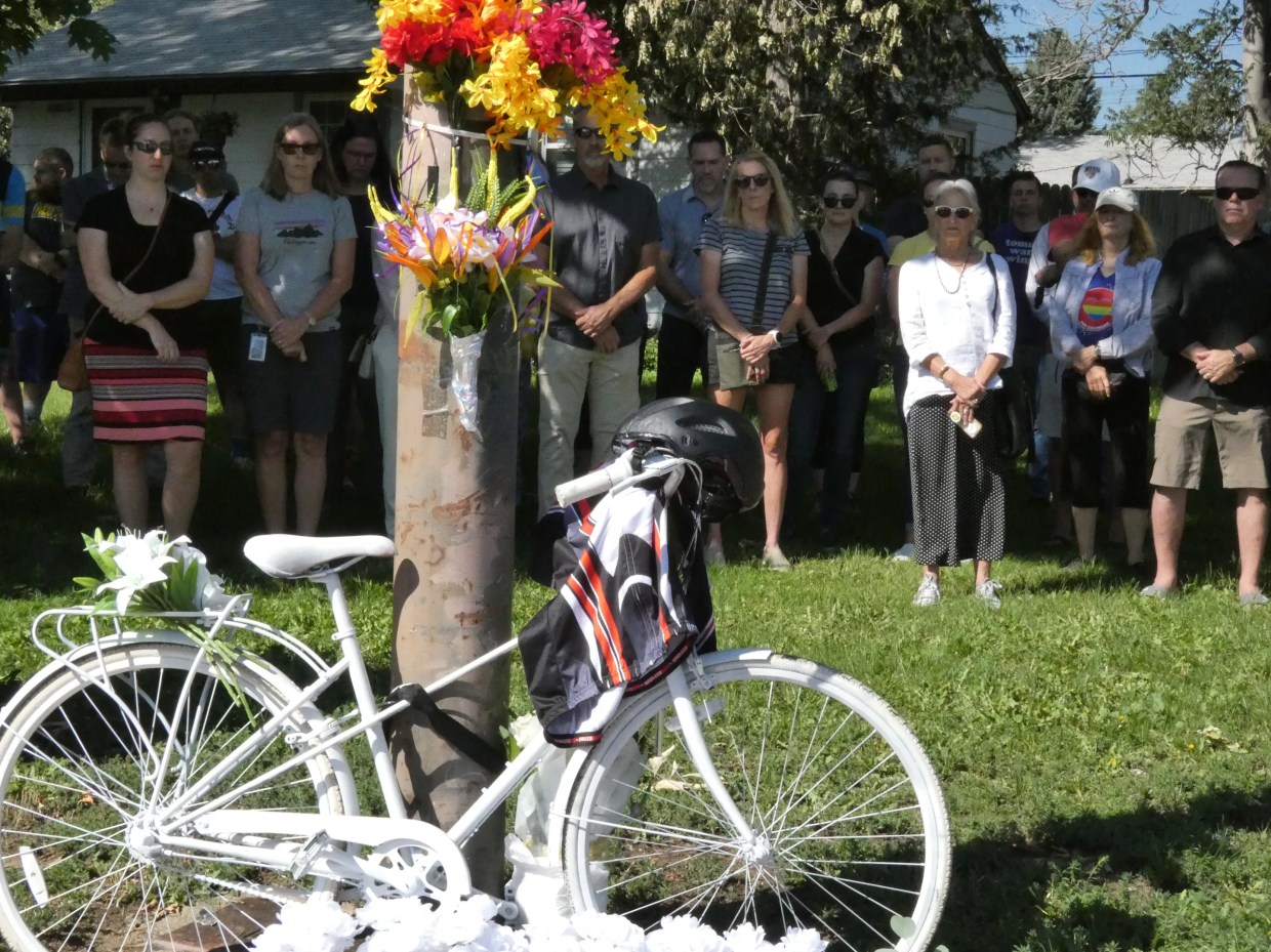 Ghost Bike Memorial Marks Deadly Denver Intersection