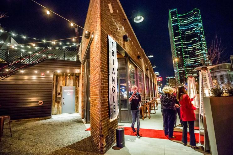The Triangle Bar is closing indefinitely.