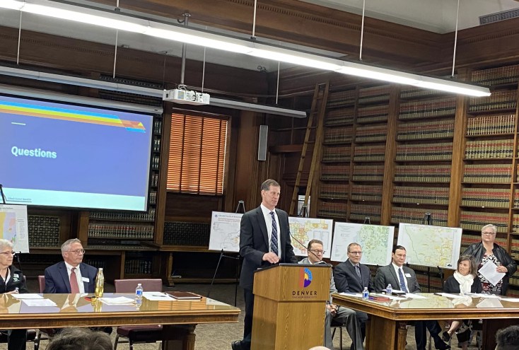 County assessors discussing property values in Denver, Colorado.